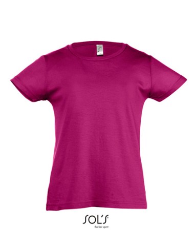 SOL-11981-Kids T-Shirt Girlie Cherry