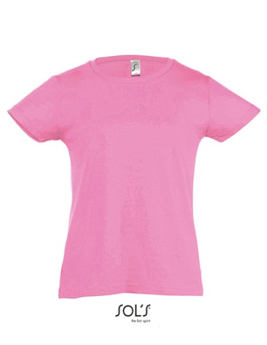 SOL-11981-Kids T-Shirt Girlie Cherry
