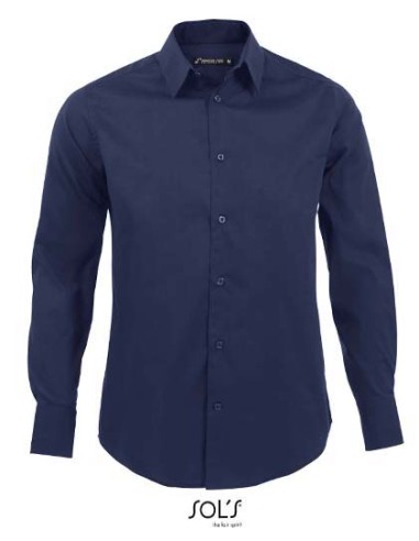 SOL-17000-Mens Stretch-Shirt Brighton Long Sleeve