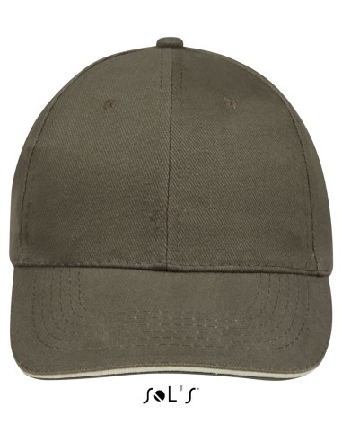 SOL-88100-Six Panel Cap Buffalo