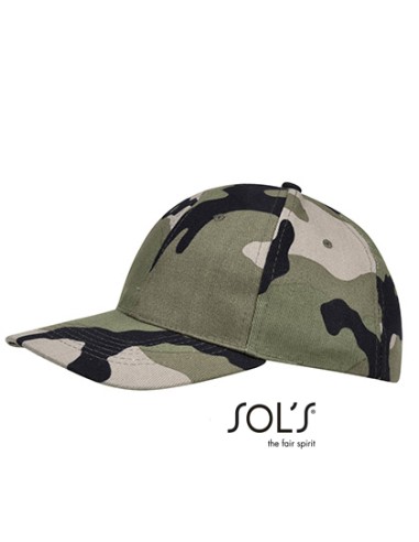 SOL-88100-Six Panel Cap Buffalo