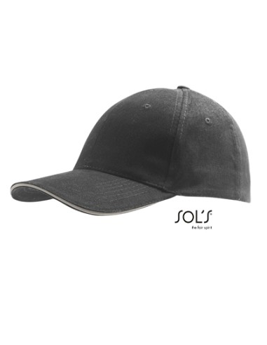 SOL-88100-Six Panel Cap Buffalo