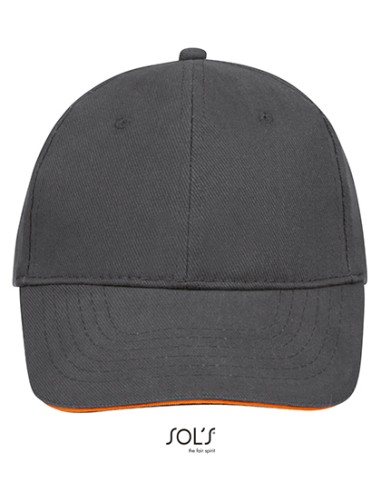 SOL-88100-Six Panel Cap Buffalo