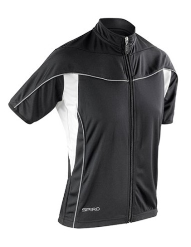 SPI-S188F-Womens Bikewear Full Zip Performance Top