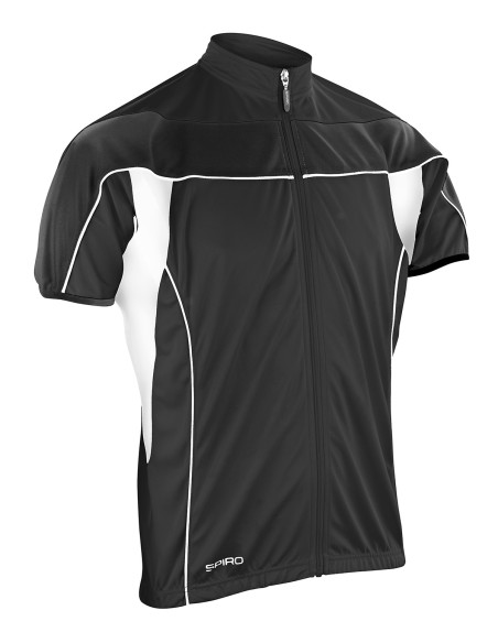 SPI-S188M-Mens Bikewear Full Zip Performance Top