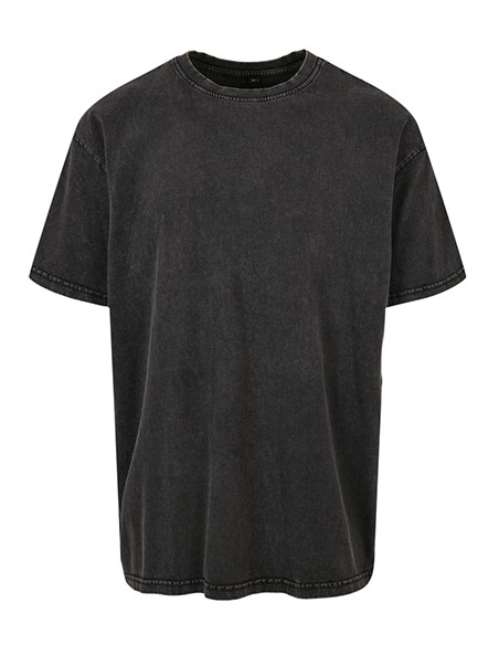 B-BY189-Acid Washed Heavy Oversize Tee