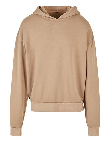 B-BY191-Acid Washed Oversize Hoody
