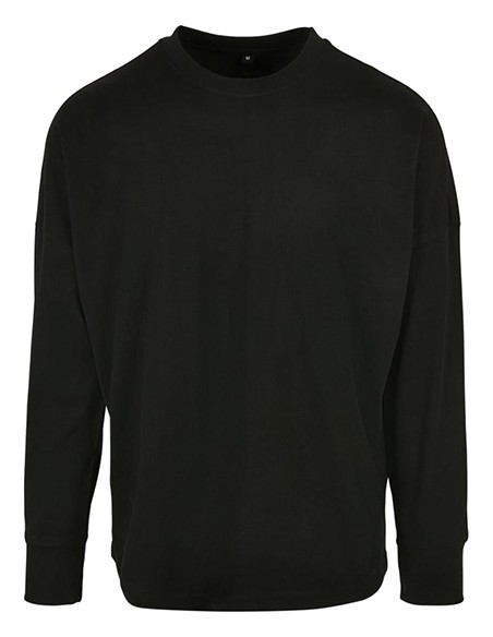 B-BY198-Oversized Cut On Sleeve Longsleeve