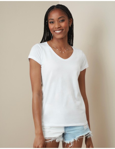 STE-ST9130-Megan V-Neck Women