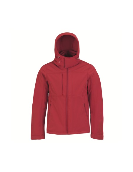 B-JM950-Mens Hooded Softshell