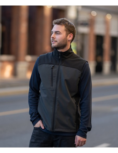 STO-BHV-3-Gilet Softshell Cascades pour hommes