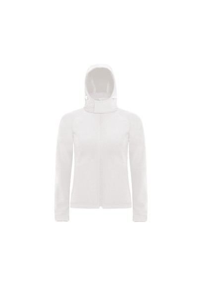 B-JW937-Womens Hooded Softshell