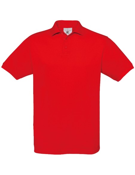 B-PU409-Unisex Polo Safran