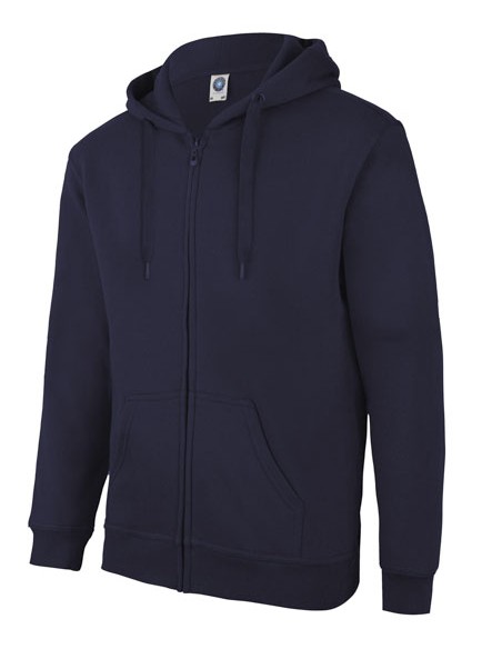 STR-SW250-Zip Through Hooded Sweat Jacket