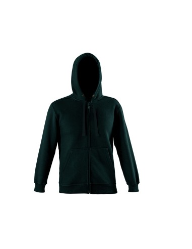 STR-SW250-Zip Through Hooded Sweat Jacket