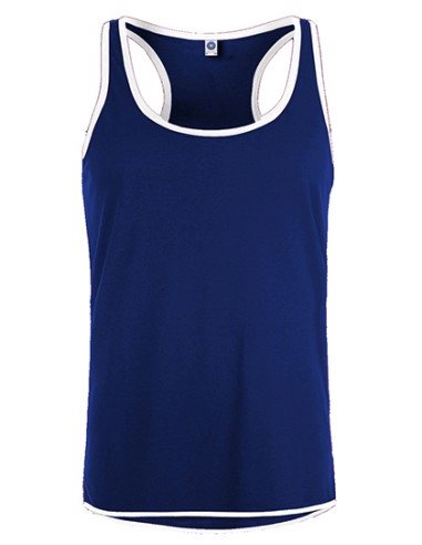 STR-SW305-Mens Contrast Sports Vest