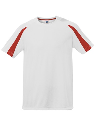 STR-SW309-Unisex Contrast Sports T-Shirt