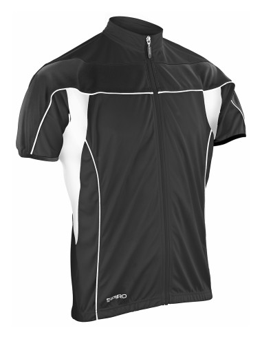 SPI-S188M-Mens Bikewear Full Zip Performance Top
