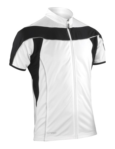 SPI-S188M-Mens Bikewear Full Zip Performance Top
