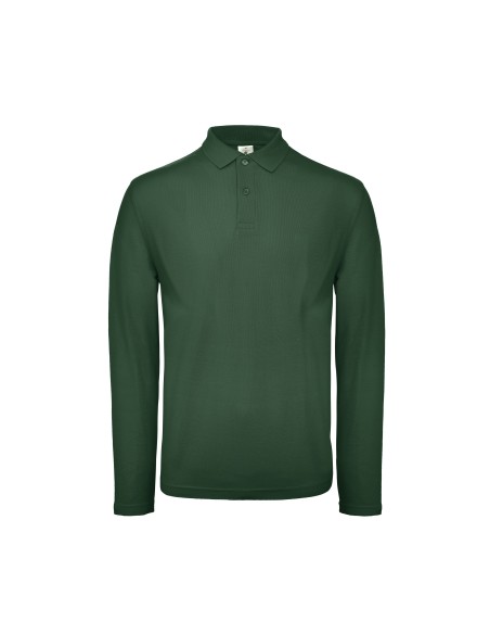 B-PUI12-Mens Long Sleeve Polo ID.001