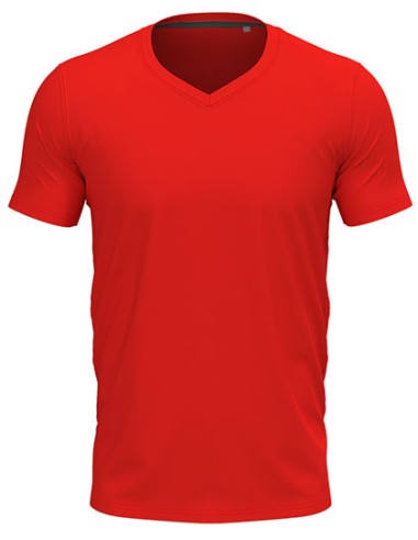 STE-ST9610-Stretch-T V-Neck