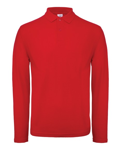 B-PUI12-Mens Long Sleeve Polo ID.001