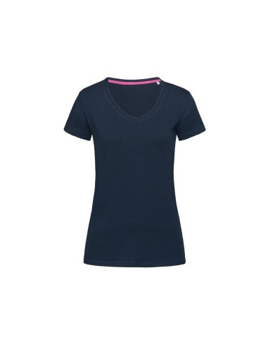 STE-ST9710-Stretch-T V-Neck Women