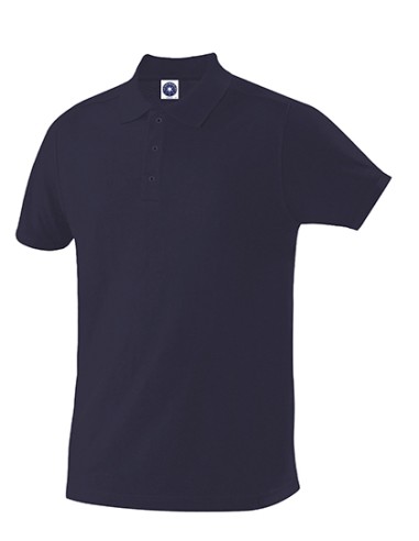 STR-SW160-Mens Organic Cotton Piqué Polo