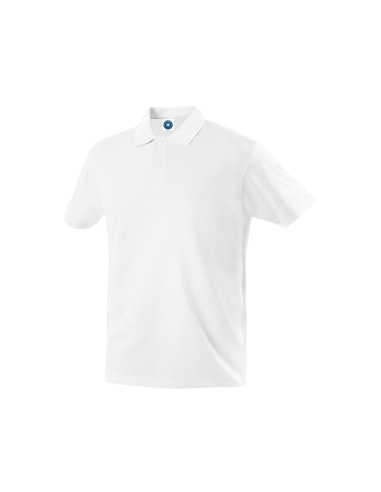 STR-SW160-Mens Organic Cotton Piqué Polo