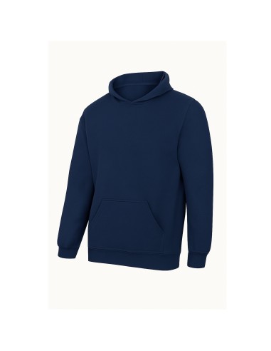 STR-SW200-Unisex Organic Cotton Hooded Sweatshirt