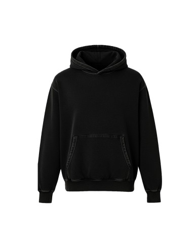 STR-SW200-Unisex Organic Cotton Hooded Sweatshirt