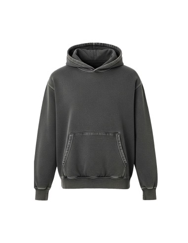 STR-SW200-Unisex Organic Cotton Hooded Sweatshirt