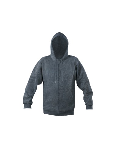 STR-SW250-Zip Through Hooded Sweat Jacket