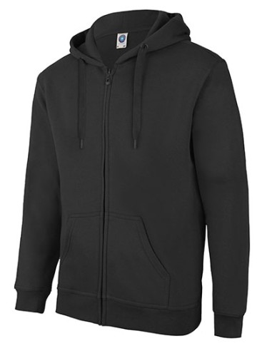 STR-SW250-Zip Through Hooded Sweat Jacket
