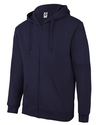 STR-SW250-Zip Through Hooded Sweat Jacket