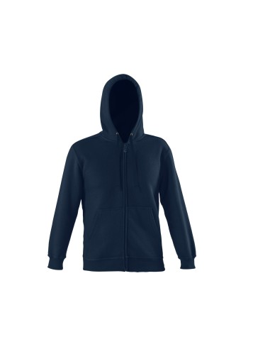 STR-SW250-Zip Through Hooded Sweat Jacket