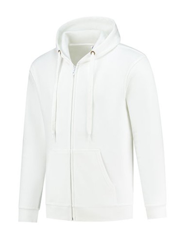 STR-SW250-Zip Through Hooded Sweat Jacket