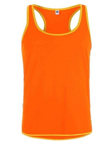 STR-SW305-Mens Contrast Sports Vest