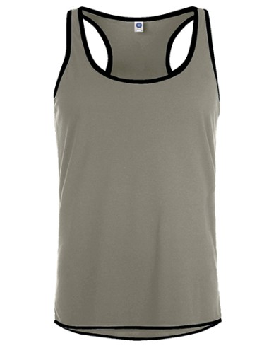 STR-SW305-Mens Contrast Sports Vest