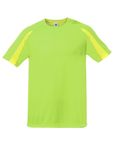 STR-SW309-Unisex Contrast Sports T-Shirt