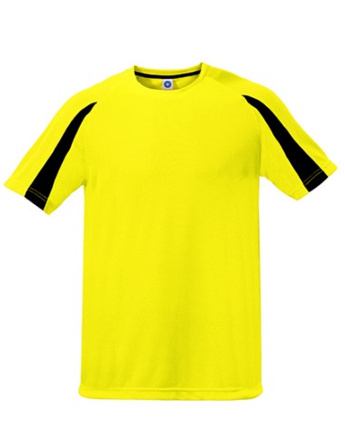 STR-SW309-Unisex Contrast Sports T-Shirt