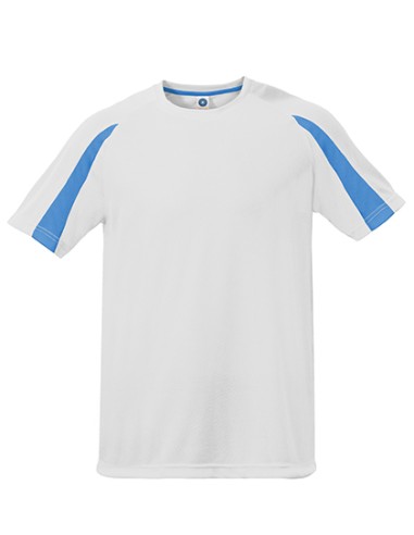 STR-SW309-Unisex Contrast Sports T-Shirt