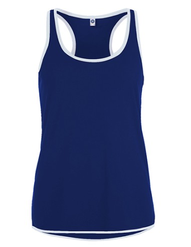 STR-SW405-Ladies Contrast Sports Vest