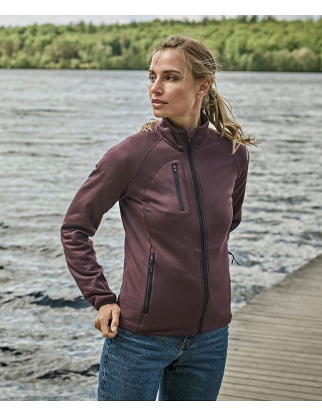 TEE-9101-Womens Stretch Fleece Jacket