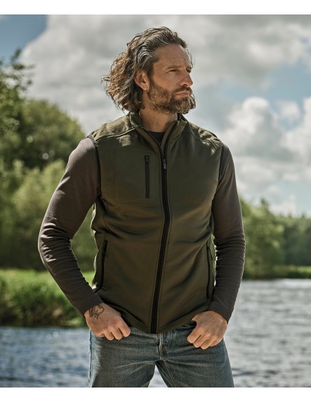 TEE-9104-Stretch Fleece Bodywarmer