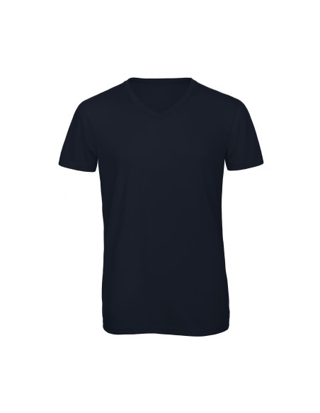 B-TM057-Mens V-Neck Triblend T-Shirt