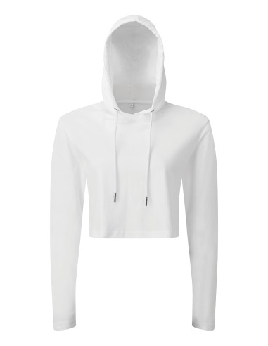 TRI-TR088-T-shirt à capuche crop TriDri® pour femme