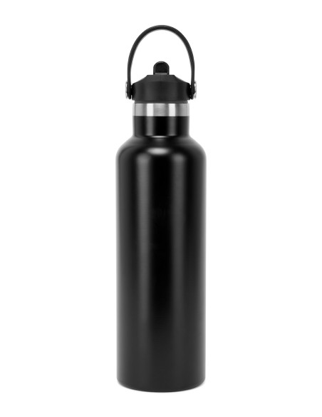 TRI-TR700-Vacuum Sports Water Bottle with Flip Up Straw