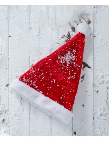 THC-CS127-Bonnet de père Noël en peluche