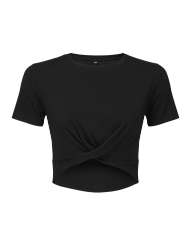 TRI-TR068-Crop-top torsadé femme TriDri®
